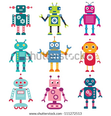 Cartoon-robot Stock Images, Royalty-Free Images & Vectors | Shutterstock