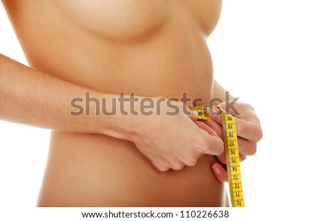Measuring Naked Woman 10