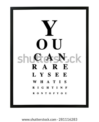 Funny Eye Test Chart