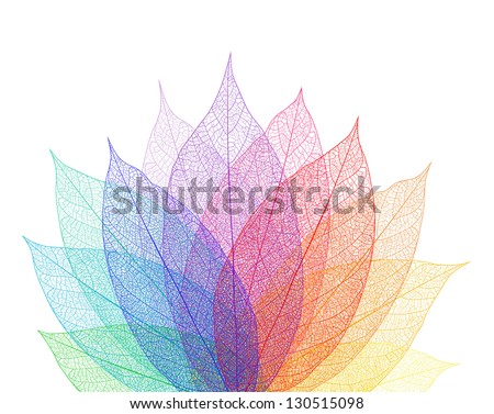 Leaf abstract background