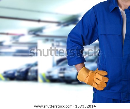 Blue collar worker.