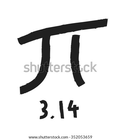 Pi symbol with the sum formula equals 3.14