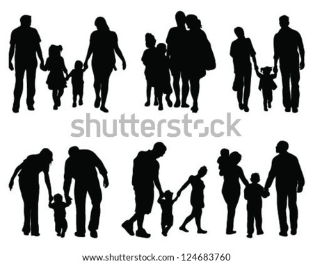 Family Silhouette Stock Photos, Images, & Pictures | Shutterstock