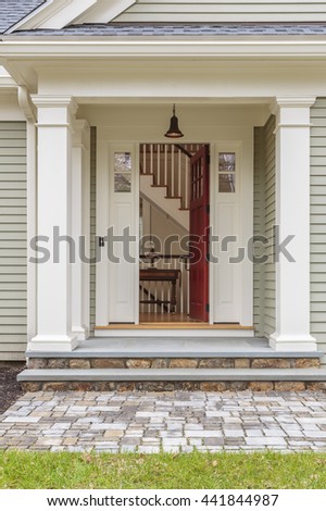 Open Front Door Welcome open front door house stock images, royalty-free images & vectors Open Front Door Welcome open front door house stock images, royalty-free images & vectors