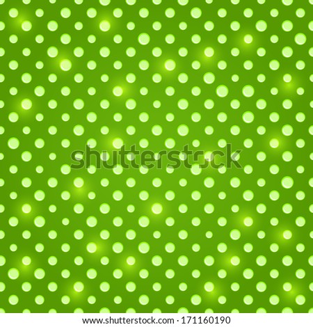 Jpg Green Background White Polka Dots Stock Illustration 51460648 ...