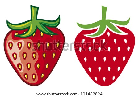 Strawberry vector illustration