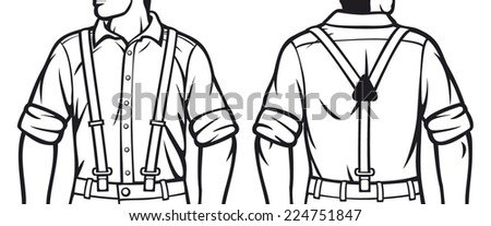 Suspenders Stock Photos, Royalty-Free Images & Vectors - Shutterstock