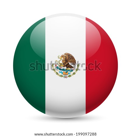 Mexico flag button Stock Photos, Images, & Pictures | Shutterstock