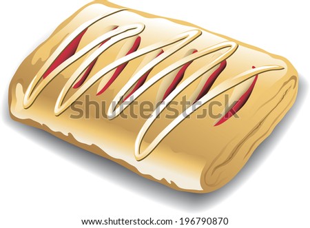 Danish Pastry Stock Illustrations & Cartoons | Shutterstock