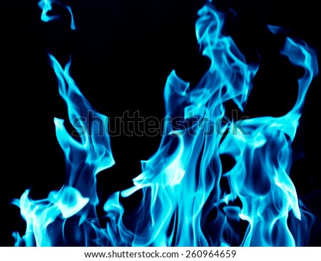 blue flames on black background stock photo edit now 260964659