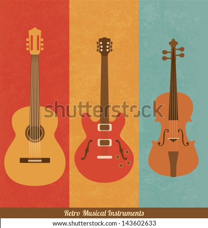 Retro Icons - Guitar Set