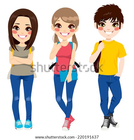 Adolescent Stock Vectors, Images & Vector Art | Shutterstock