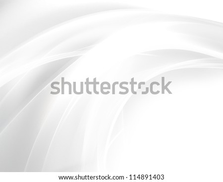 abstract white background with smooth lines