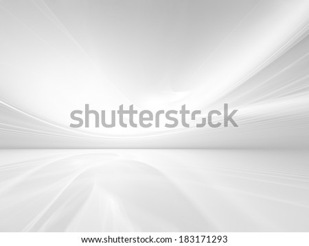 abstract white background with smooth lines