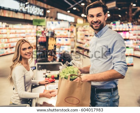 Guy penetrates girl anal Busty grocery clerk