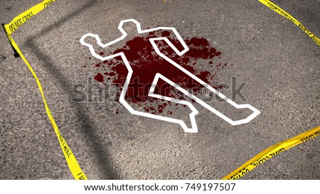 Police Chalk Outline Stock Images, Royalty-free Images & Vectors 