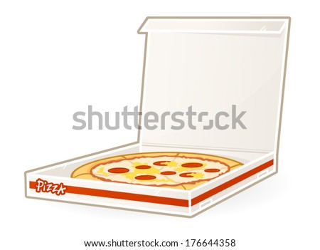 Pizza box cartoon Stock Photos, Images, & Pictures | Shutterstock