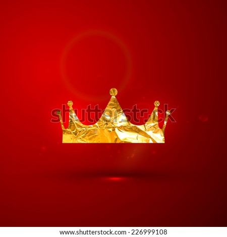 Stock Images similar to ID 177449432 - vintage illustration of a crown ...