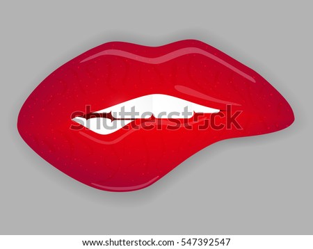 Biting Lip Stock Images, Royalty-Free Images & Vectors | Shutterstock