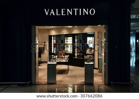 Rome Italy April 11 2012 Valentino Stock Photo 307662086 - Shutterstock