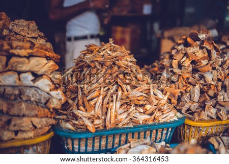 Fishing market in Sri Lanka