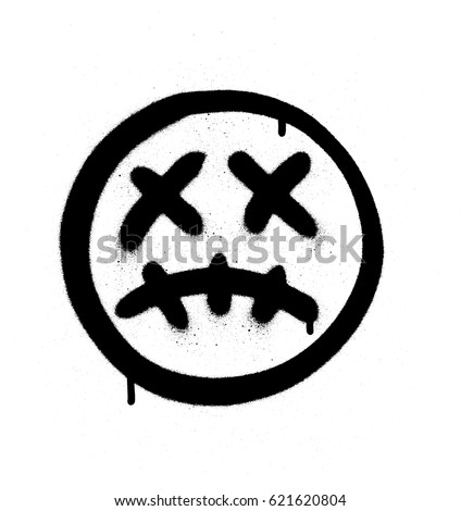Monster Graffiti Stock Images Royalty Free Vectors Scary Sick Emoji