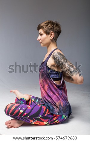 Beautiful Indian Girl Dancer Posture Indian Stock Photo 