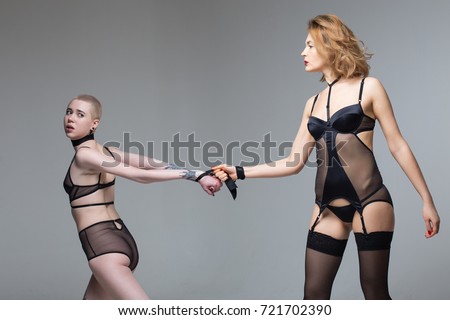 Femdom ankles knees Dick ducking pussy