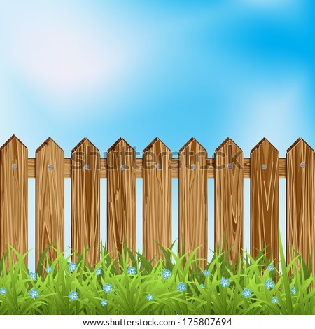 Garden Fence Stock Photo 172403903 - Shutterstock