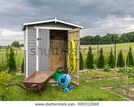 Storage Shed Stock Images, Royalty-Free Images &amp; Vectors ...