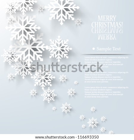 Vector illustration abstract Christmas Background - eps10