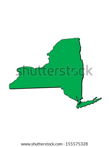 New York State Map Stock Photos, Images, & Pictures | Shutterstock