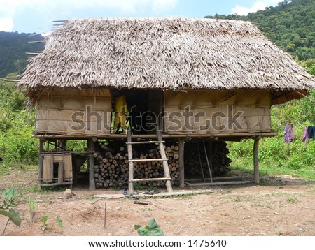 Slum House in Dakrong, Vietnam