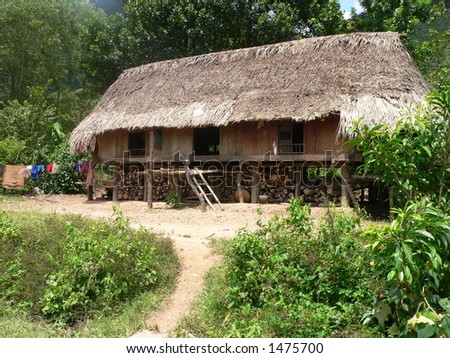 Slum House in Dakrong, Vietnam