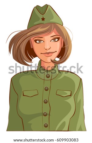 Preview Russian Woman Soldier 25