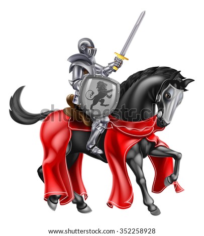 Knight On Horse Stock Images, Royalty-Free Images & Vectors | Shutterstock