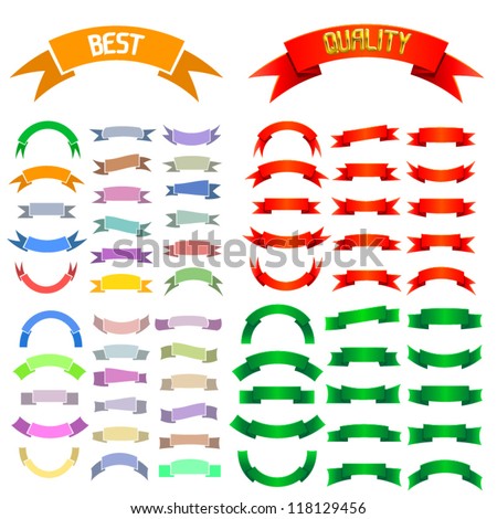ribbon banner graphic