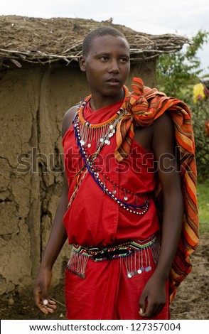 Maasai huts Stock Photos, Images, & Pictures | Shutterstock