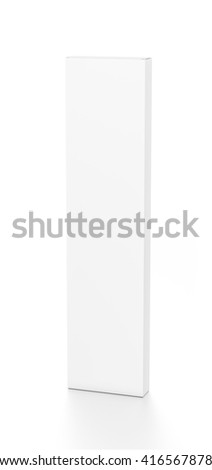 Download Blank White Cardboard Box Front View Stock Photo 488633539 ...