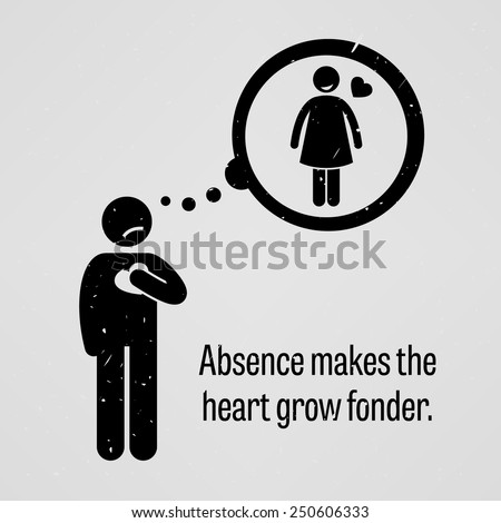 Absence Forges The Heart Tolerate Fonder Absence Parents The Heart Flag Fonder