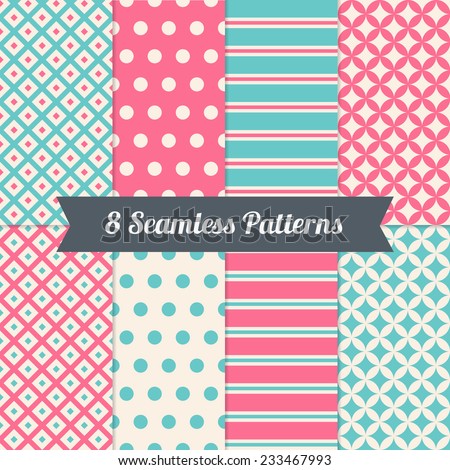 polka dot and stripe