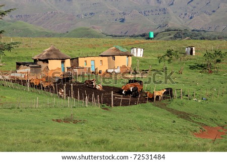 Traditional Old Farm Normandy France On Stock Photo ...