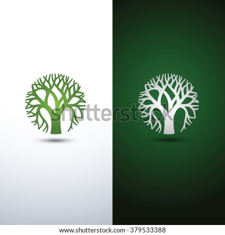 Tree Logo Stock Images Royalty Free Images Vectors Shutterstock Green Tree Vector Logo Design Garden Concept Eco Icon Stock Vector Illustration Of Concept