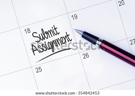 Assignment for you