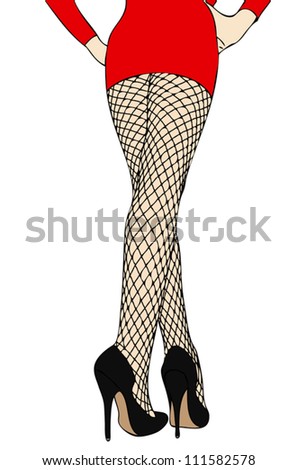 Download Fishnet Stockings Stock Images, Royalty-Free Images & Vectors | Shutterstock