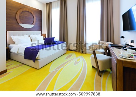 Modern Hotel Room modern hotel room stock images, royalty-free images & vectors Modern Hotel Room modern hotel room stock images, royalty-free images & vectors
