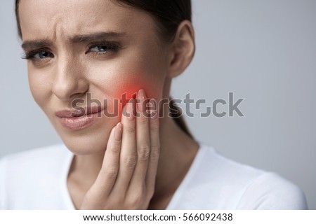 Teeth Problem. Woman