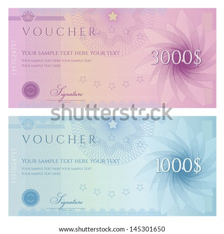 gift certificate background