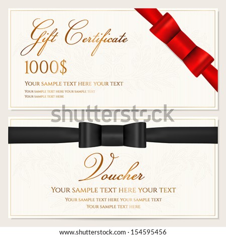 gift check sample