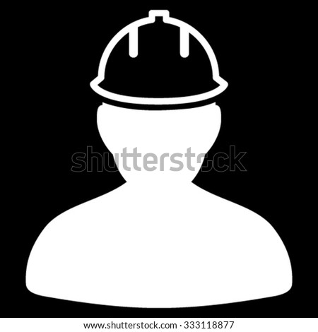 flat black hard hat